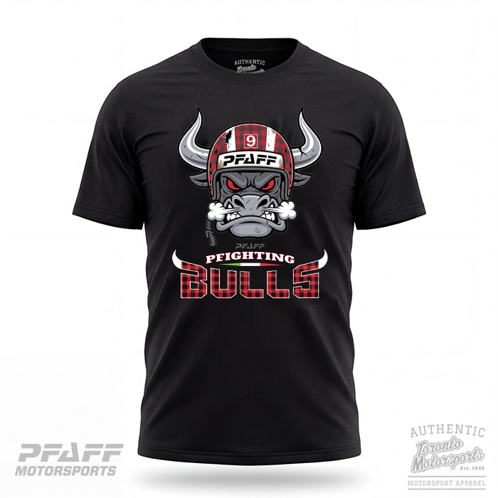 Pfaff Motorsports Pfighting Bulls T-Shirt (Black) PFAFF26-222