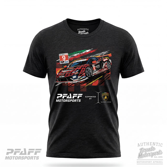 Pfaff Motorsports On-Track T-Shirt (Earth Washed Black) PFAFF26-225