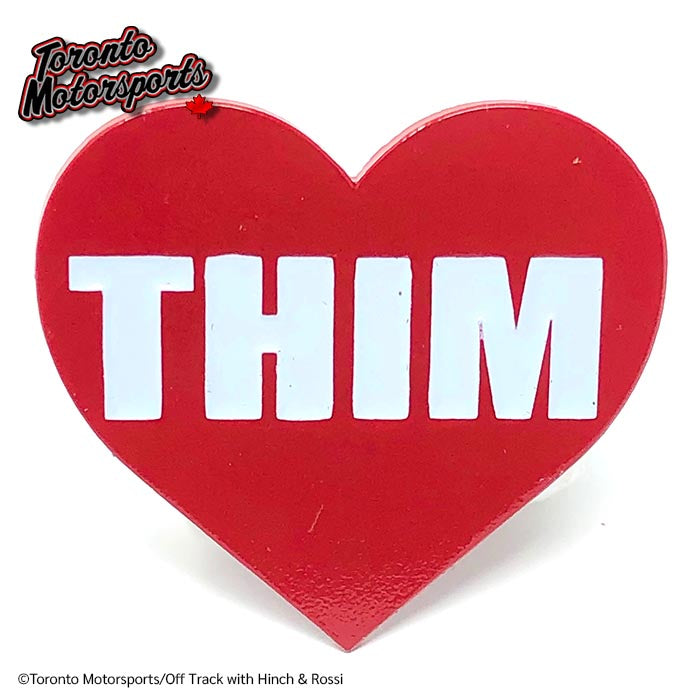 Off Track With Hinch & Rossi 'I HEART THIM' -  Enamel Collector Pin #PIN-IHEARTTHIM