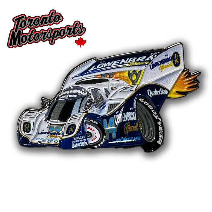 Porsche 962 IMSA GTP - CarTOON Enamel Collector Pin #PIN-PORSCHE962