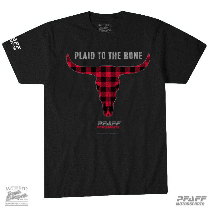Pfaff Motorsports 'Plaid to the Bone' Team T-Shirt #PFAFF25-207