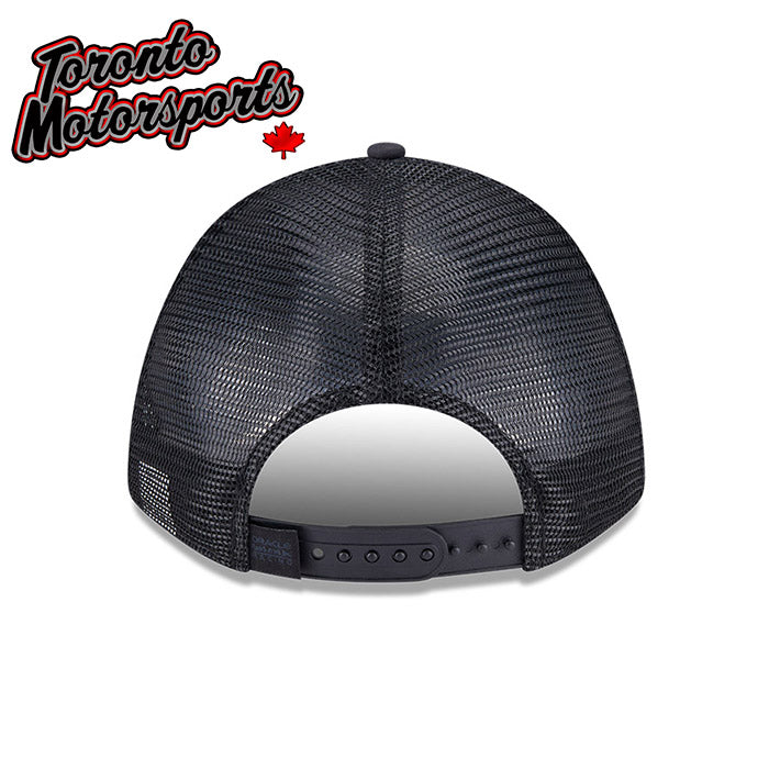 .Red Bull F1 AF Minimalist Perforated (GHOST BLACK on BLACK) - New Era 9FORTYMC Team Cap - Officially Licensed #RB-60601980 (60601981)