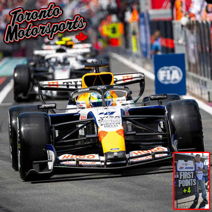 2026 Visa Cash App Racing Bulls VCARB 03 #41 Arvid Lindblad - Australian GP *w/ PIT BOARD* - 1:43 Scale by Spark #S9383