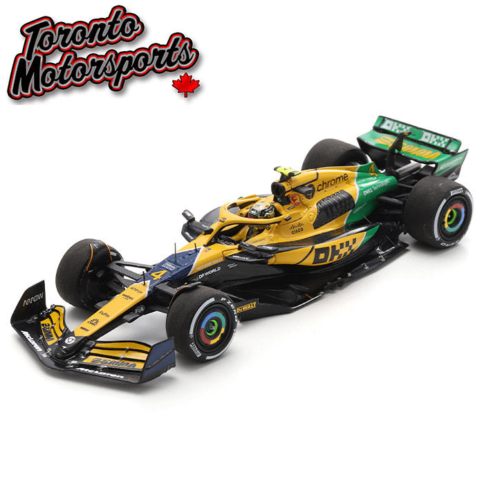 .2024 McLaren MCL38 #4 Lando Norris – 4th Monaco GP 1:43 Scale by Spark #SPA439538 (S9538)