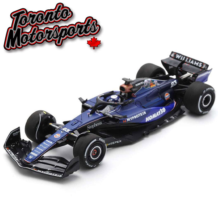 .2024 Williams Racing FW46 #23 Alex Albon – Monaco GP 1:43 Scale by Spark #SPA439541 (S9541)
