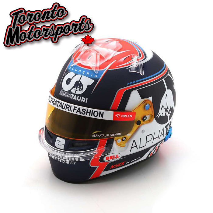 .2023 Nick de Vries AlphaTauri - F1 Replica Helmet - 1:5 Scale by Spark #SPA5HF093