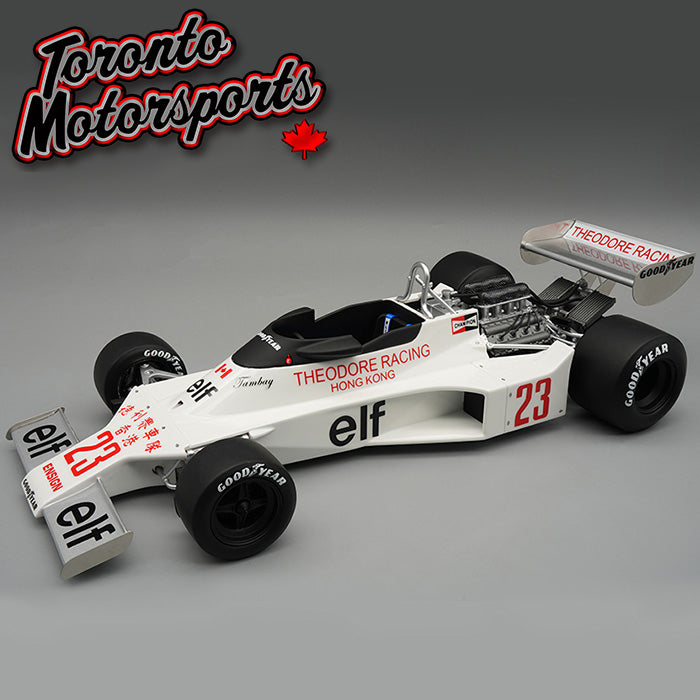 .1977 Ensign N177 #23 Patrick Tambay - Canada GP -  Ltd. Edition 1:18 Scale by Tecnomodel #TM18-215C
