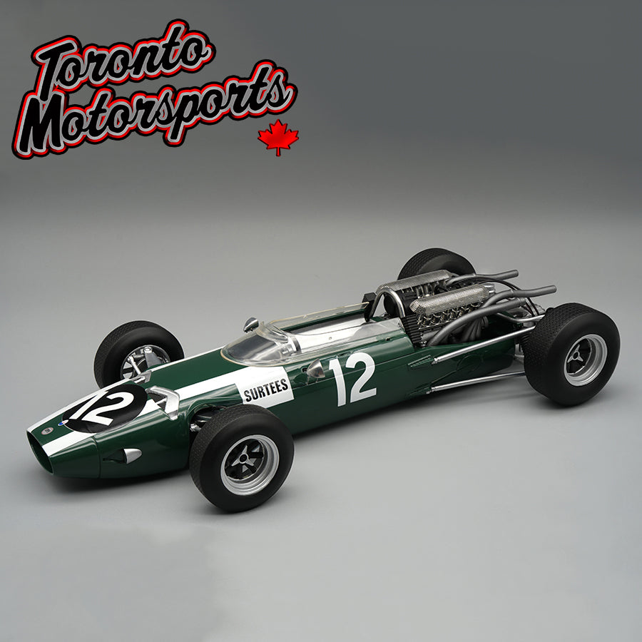 .1966 Cooper Maserati T81 #12 John Surtees - British GP - Ltd. Edition 1:18 Scale by Tecnomodel  #TM18-295E