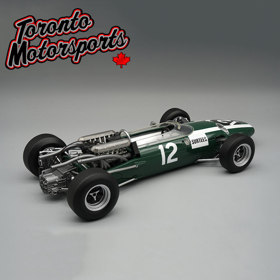 .1966 Cooper Maserati T81 #12 John Surtees - British GP - Ltd. Edition 1:18 Scale by Tecnomodel  #TM18-295E