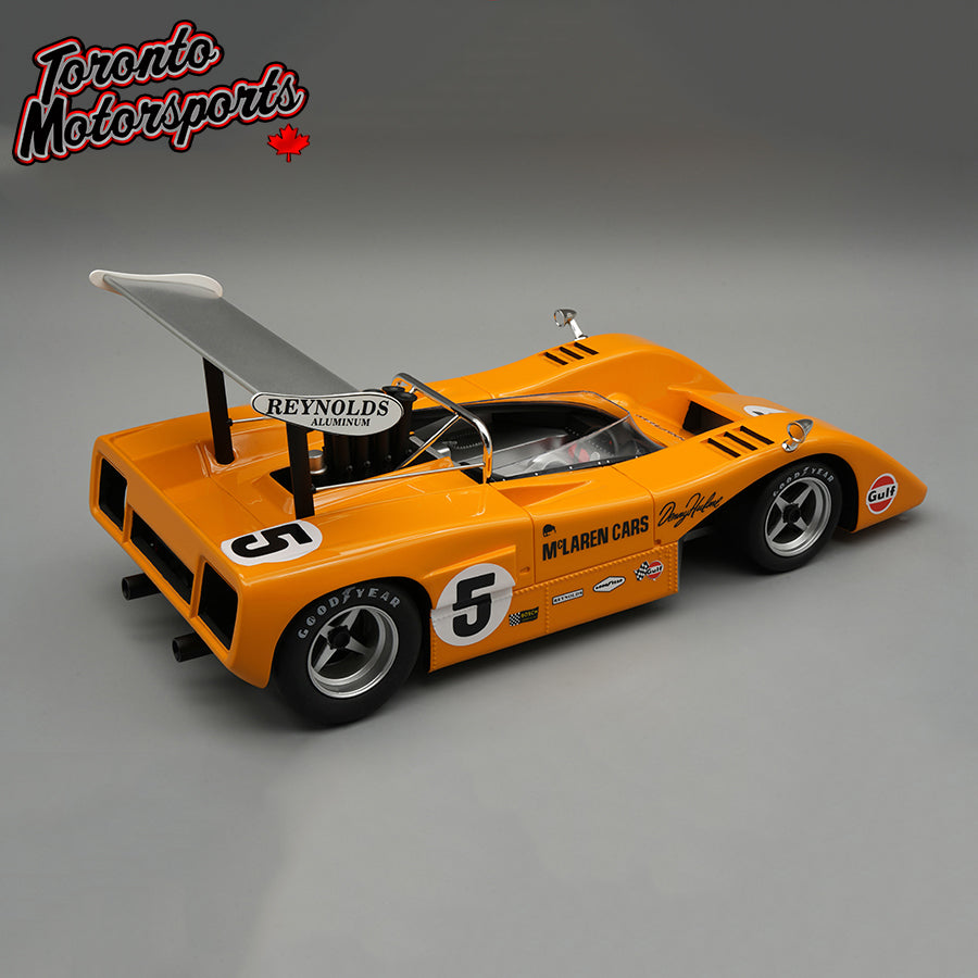 .1969 McLaren M8B #5 Denny Hulme Can Am - Mid-Ohio WINNER Ltd. Edition 1:18 Scale by Tecnomodel #TM18-330B