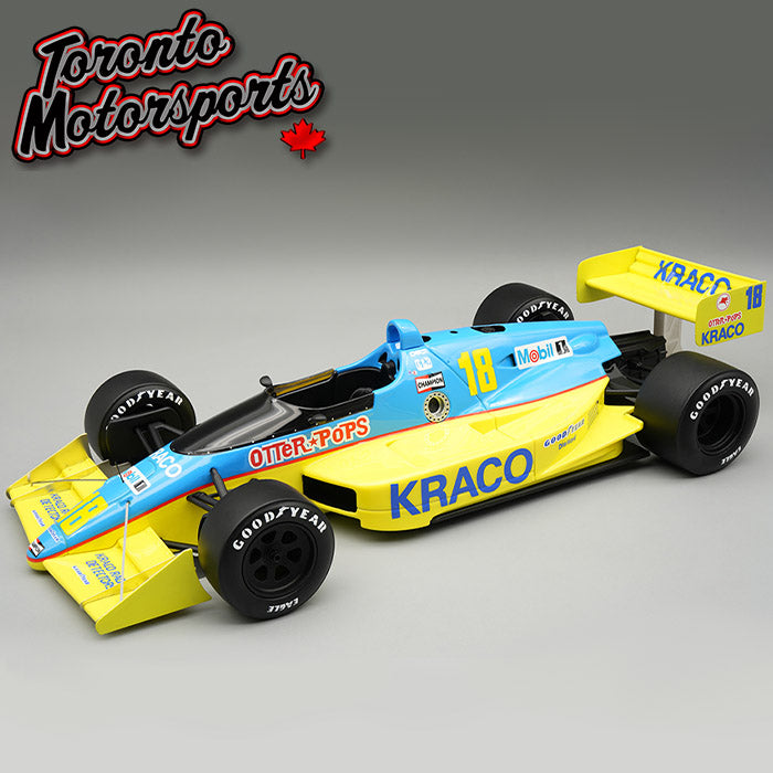 1989 Lola T89 #18 Bobby Rahal - Formula Indy *w/ DISPLAY CASE* Ltd. Edition 1:18 Scale by Tecnomodel #TM18-372C