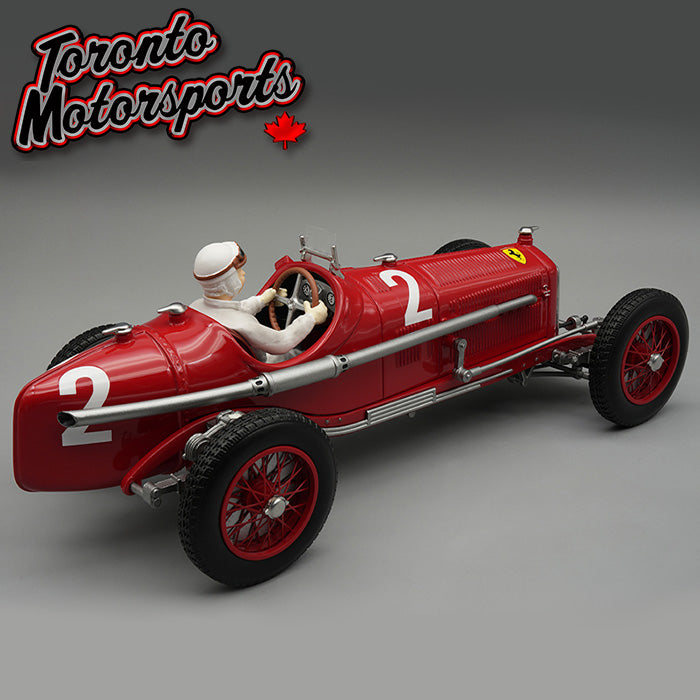 .1932 Alfa Romeo P3 Tipo B #2 Rudolf Caracciola - WINNER German GP -  Ltd. Edition 1:18 Scale by Tecnomodel #TMD18-326A