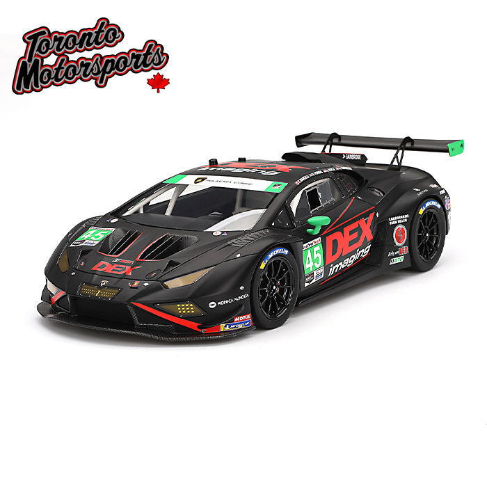 2024 Lamborghini Huracan GT3 EVO2 #45 Graham Doyle/Formal/Harrison/Marcelli – IMSA  Daytona 24hrs 1:18 Scale by True Scale Models #TS0577