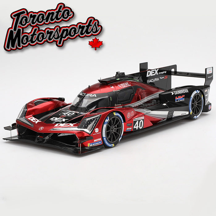 2024 Acura ARX-06 GTP WTRA #40 Delétraz/Herta/Taylor – IMSA WINNER Sebring 12Hrs 1:18 Scale by True Scale Models #TS0592