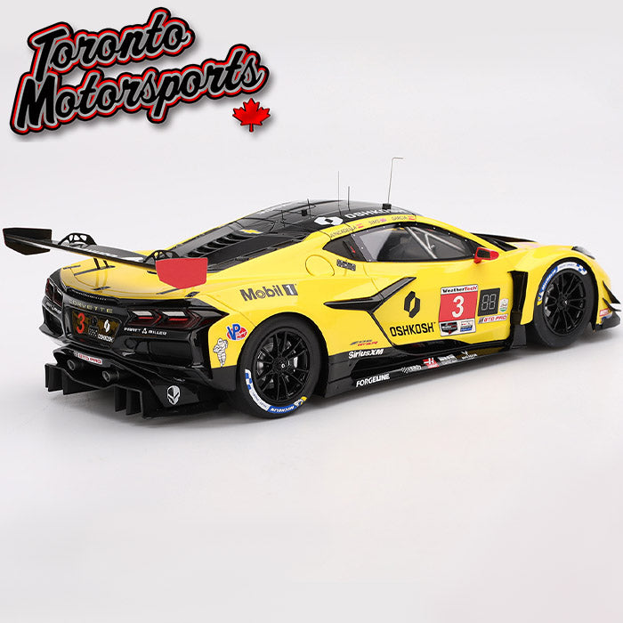 2025 Chevrolet Corvette Z06 GT3.R Pratt Miller Motorsports #3 García/Juncadella/Sims- IMSA Daytona 24hr 1:18 Scale by TopSpeed #TS0629