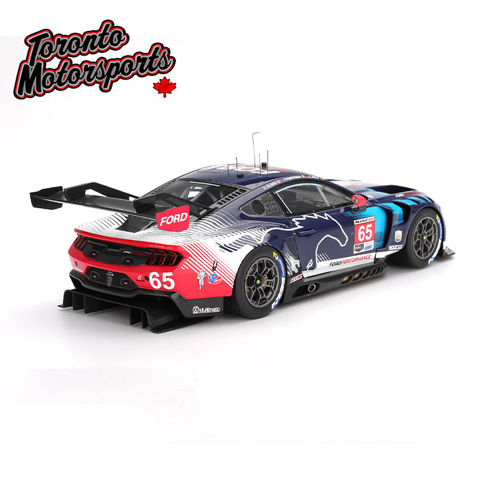 2025 Ford Mustang Multimatic Motorsports GT3 #65 Mies/Olsen/Vervisch – WINNER IMSA GTD Pro Daytona 24hrs. 1:18 Scale by TopSpeed #TS0641