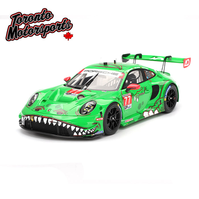 2025 AO Racing Porsche 911 GT3 R (992) REXY #77 Bachler/Heinrich/Picariello –  IMSA GTD Pro Daytona 24hrs. 1:18 Scale by TopSpeed #TS0642
