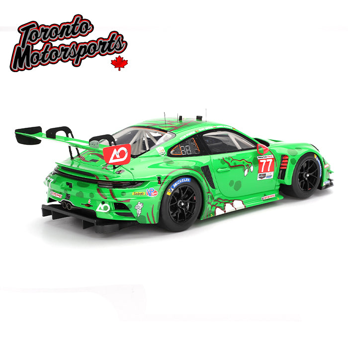 2025 AO Racing Porsche 911 GT3 R (992) REXY #77 Bachler/Heinrich/Picariello –  IMSA GTD Pro Daytona 24hrs. 1:18 Scale by TopSpeed #TS0642