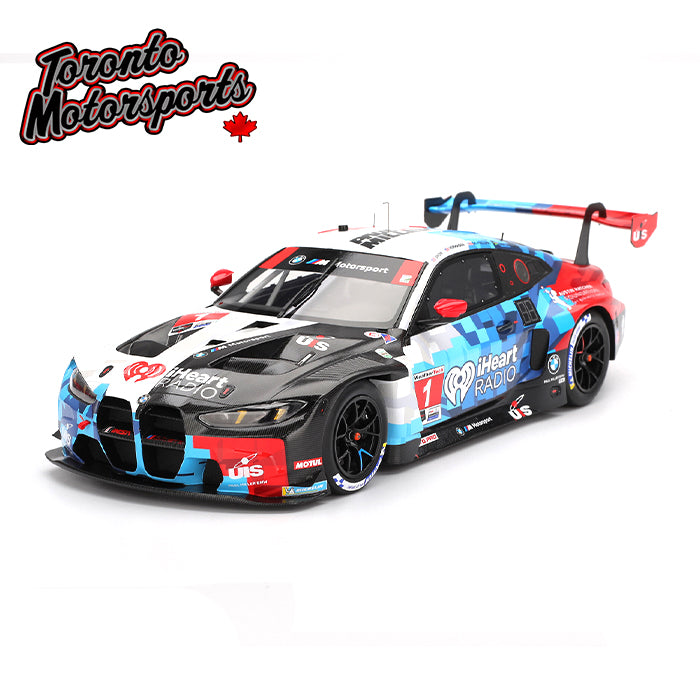 2025 BMW M4 GT3 EVO Paul Miller Racing #1 De Phillippi/Snow/van der Linde/Verhagen – IMSA GTD Pro Daytona 24hrs. 1:18 Scale by TopSpeed #TS0650