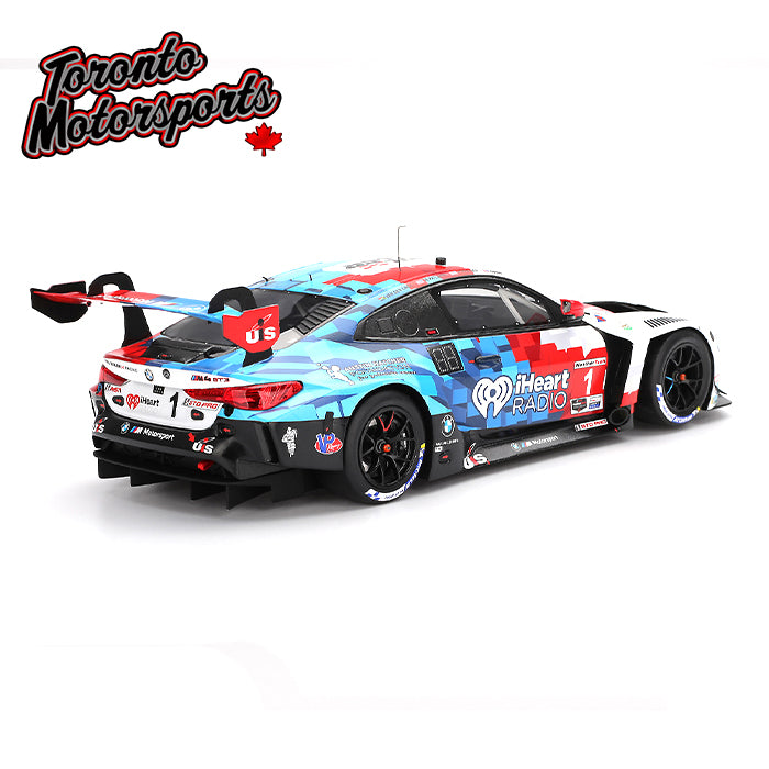2025 BMW M4 GT3 EVO Paul Miller Racing #1 De Phillippi/Snow/van der Linde/Verhagen – IMSA GTD Pro Daytona 24hrs. 1:18 Scale by TopSpeed #TS0650