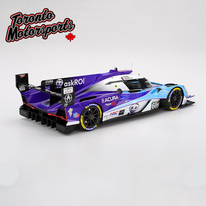 2025 Acura ARX-06 Meyer Shank Racing #60 Blomqvist/Braun/Dixon – IMSA Sebring 12 Hrs. - 1:18 Scale by TopSpeed #TS0689