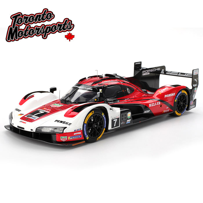 2025 Porsche 963 Porsche Penske Motorsport #7 Nasr /Tandy /Vanthoor- WINNER IMSA Daytona 24hr - 1:18 Scale by TopSpeed #TS0691