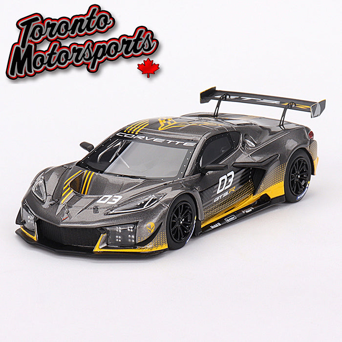 .2023 Corvette Z06 GT3. – Daytona Presentation - 1:43 Scale by True Scale Models #TSM430777