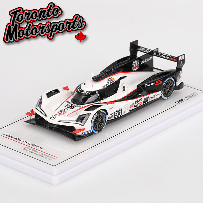 .2025 Acura ARX-06 GTP Acura Meyer Shank Racing #93 Ohta/Palou/van der Zande/Yelloly - IMSA Daytona 24hr 1:43 Scale by TSM #TSM430850