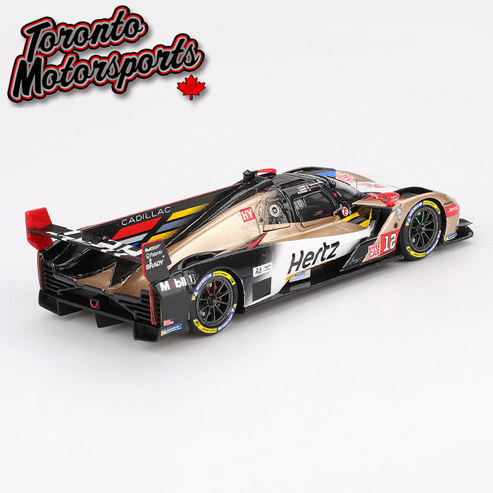 2025 Cadillac V-Series.R CADILLAC HERTZ TEAM JOTA #12 Stevens/Nato/Lynn – 4th 24HR Le Mans 1:43 Scale by True Scale Models #TSM430870