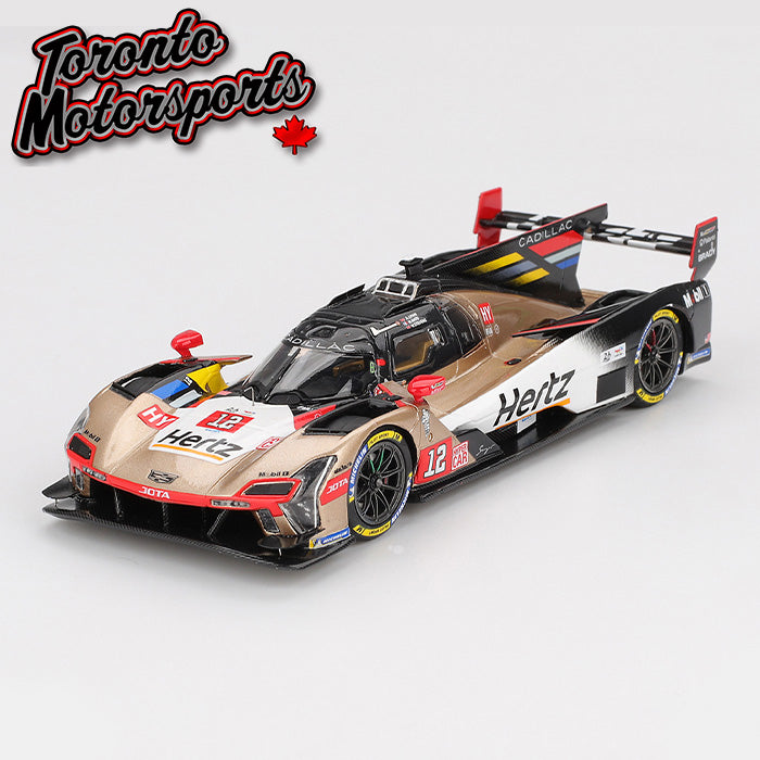 2025 Cadillac V-Series.R CADILLAC HERTZ TEAM JOTA #12 Stevens/Nato/Lynn – 4th 24HR Le Mans 1:43 Scale by True Scale Models #TSM430870