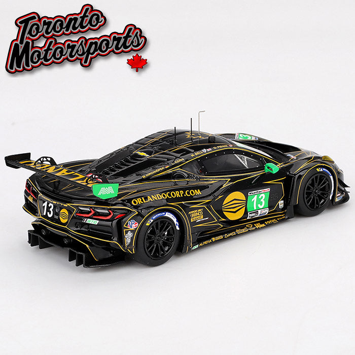 2025 Chevrolet Corvette Z06 GT3.R AWA Racing #13 Bell/Fidani/Kern/Kirchhöfer– WINNER GTD IMSA Daytona 24 Hrs 1:43 Scale by True Scale Models #TSM430895
