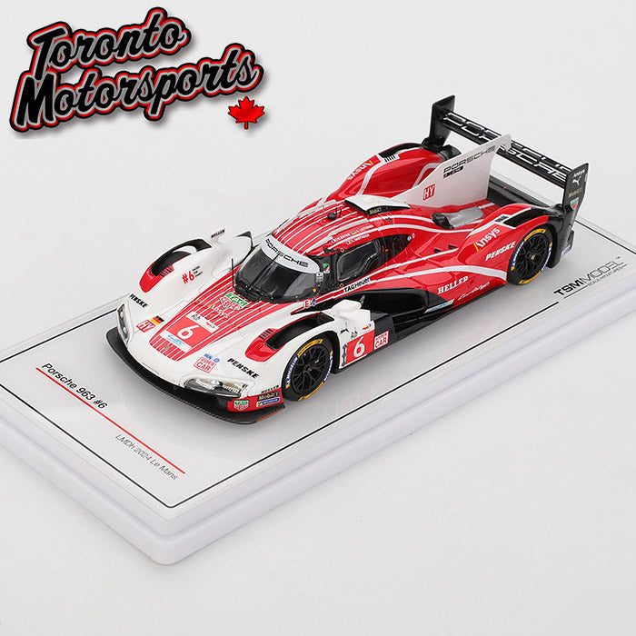 2024 Porsche 963 Porsche Penske Motorsport #6 Estre/Lotterer/Vanthoor- Le Mans 24hrs 1:43 Scale by TSM #TSM430919