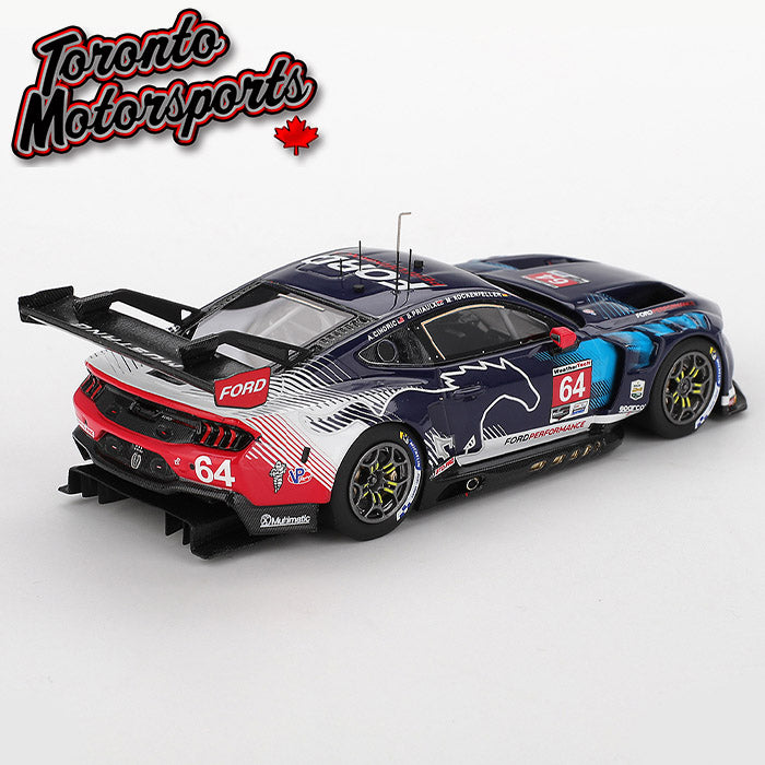 2024 Ford Mustang GT3 Ford Multimatic Motorsports #64 Cindric/Priaulx/Rockenfeller- IMSA Daytona 24hr 1:43 Scale by TSM #TSM430921