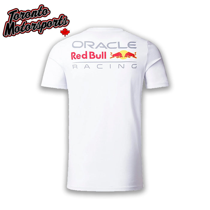 .Red Bull Racing F1 Core Color Logo T-shirt - White #TU3306-White